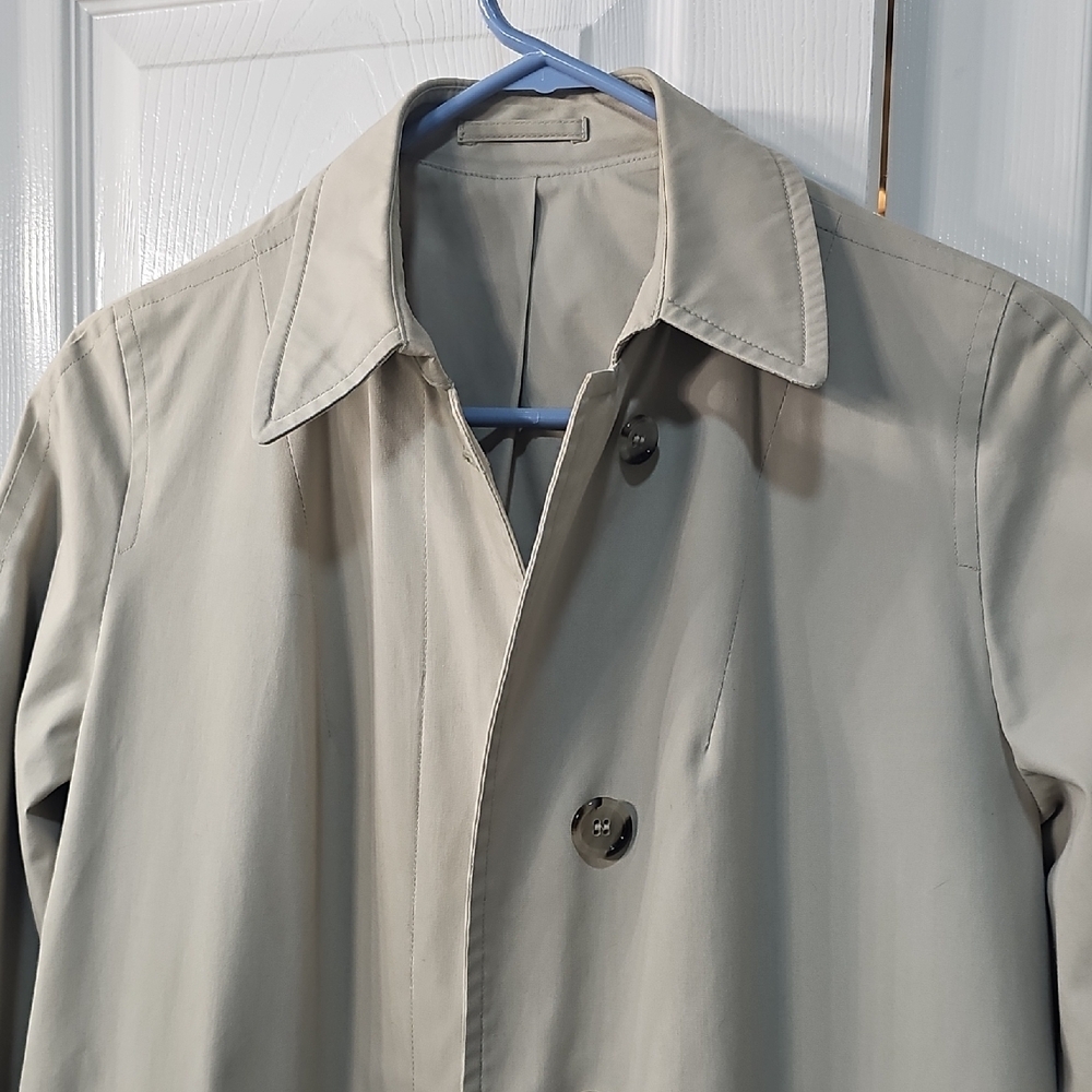 Vintage London Fog Maincoats Hemphill-Wells Calibre Trenchcoat Size 8 - Picture 10 of 12